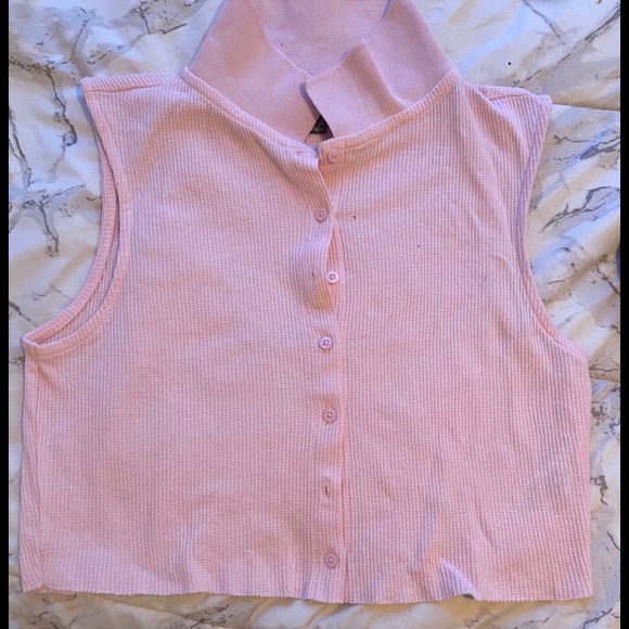 Pink crop top - Picture 1 of 3